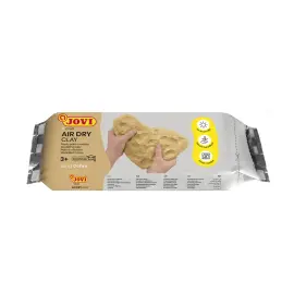 P&acirc;te &agrave; modeler autodurcissante formule naturelle 500 g ocre Jovi photo du produit