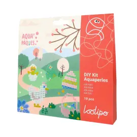 1500 aquaperles P&acirc;ques - &oslash; 5 mm - 8 coloris assortis - Sodertex Loolip photo du produit