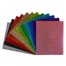 12 000  gommettes miroirs mosa&iuml;ques 0,5 x 0,5 cm - Sodertex Loolipo photo du produit