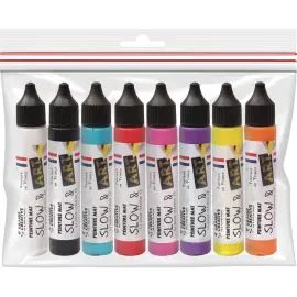 SACHET DE 8 CRAYONS SLOW & ART MATES photo du produit