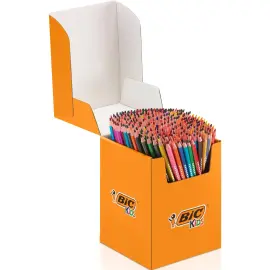 288 crayons de couleur Kids Evolution r&eacute;sine synth&eacute;tique assortis BIC photo du produit
