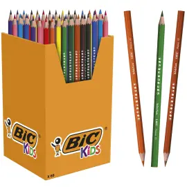 18 crayons de couleur Kids Evolution - Couleurs assorties - BIC photo du produit