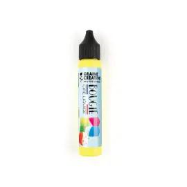 CRAYON POUR BOUGIE 30ML JAUNE FLUO photo du produit