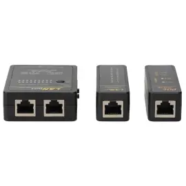 DIGITUS Testeur pour c&acirc;ble r&eacute;seau et communication, RJ45/BNC photo du produit