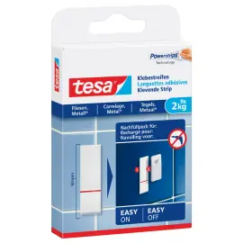 Powerstrips Languettes adh&eacute;sives pr carrelage et m&eacute;tal - Tesa photo du produit