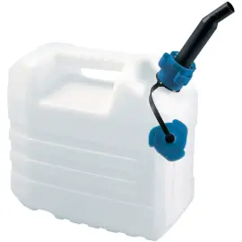 Jerrican, 10 litres, avec bec verseur, blanc - Eda fontaine photo du produit