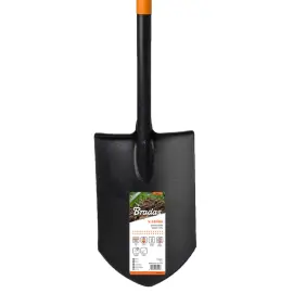 B&ecirc;che pointue, longueur : 1.250 mm, noir/orange - Bradas photo du produit