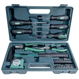 Ensemble d'outils, 31 pi&egrave;ces, en coffret - Br&uuml;der mannesmann photo du produit