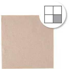Serviette de table nature, 240 x 240 mm - Nature star photo du produit