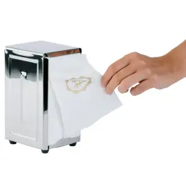 Distributeur de serviettes, acier inoxydable poli miroir - Aps photo du produit