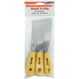 Jeu de couteaux &agrave; enduire, 3 pi&egrave;ces - Br&uuml;der mannesmann photo du produit