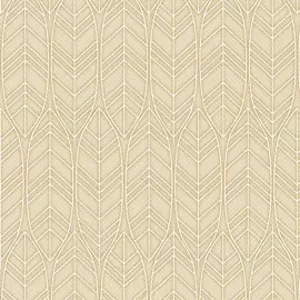 Serviettes 'ROYAL Collection Leaves', sable - Papstar photo du produit