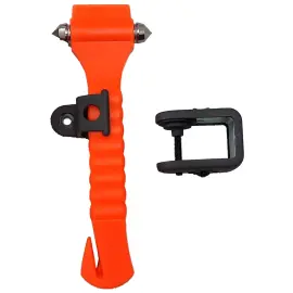 Marteau de secours, avec coupe ceinture, orange - Leina-werke photo du produit