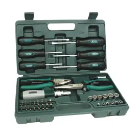 Kit d'outils universels, 45 pi&egrave;ces - Br&uuml;der mannesmann photo du produit