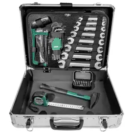 Bo&icirc;te &agrave; outils, 108 pi&egrave;ces - Br&uuml;der mannesmann photo du produit