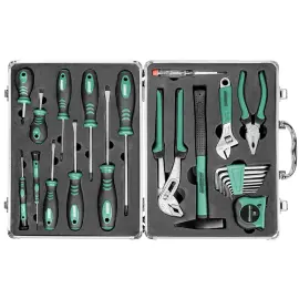 Kit d'outils, 24 pi&egrave;ces, dans un coffret - Br&uuml;der mannesmann photo du produit