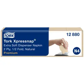 Xpressnap Serviette, 213 x 165 mm, blanc - Tork photo du produit