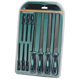 Kit de limes d'atelier, 10 pi&egrave;ces, blister - Br&uuml;der mannesmann photo du produit