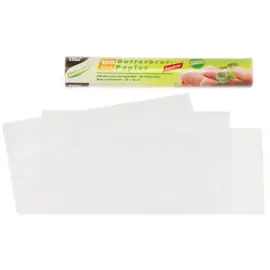 Papier pour sandwich, (L)250 x (L)300 mm, blanc - Papstar photo du produit