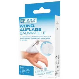 Pansement, en coton, blanc, pack de 3 - Haro photo du produit