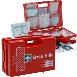 Mallette de premiers secours QUICK, contenu DIN 13157 - Leina-Werke photo du produit