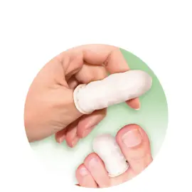 Doigtier, taille unique, blanc - Haro photo du produit