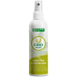 Cr&egrave;me aux herbes au CBD, spray de 200 ml - Haro photo du produit