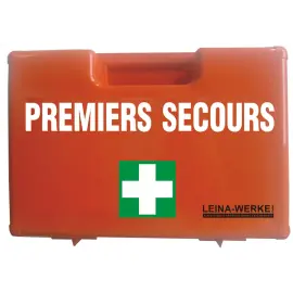 Mallette de 'PREMIERS SECOURS', &eacute;quip&eacute; norme DIN 13157 - Leina-Werke photo du produit