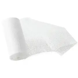 Bande de gaze &eacute;lastique, blanc, 60 mm x 4,0 m, set de 2 - Haro photo du produit