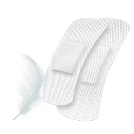 Pansements 'Sensitive', blanc, pack de 20 - Lifemed photo du produit