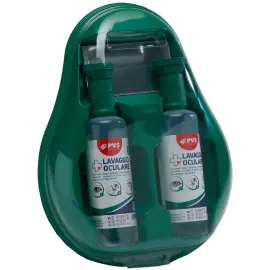 Station lavage occulaire - 2 flacons 500 ml Solution Saline - Leina-Werke photo du produit
