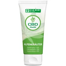 Gel aux herbes alpines au CBD, tube de 100 ml - Haro photo du produit
