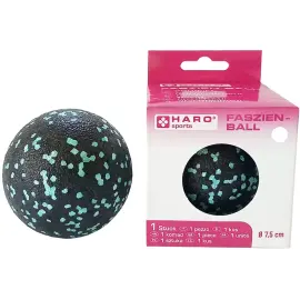 Balle de massage pour fascias, noir/menthe - Haro photo du produit