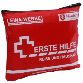 Trousse de premiers secours Leina pour voyages et maison, 27 pi&egrave;ces - Leina-Werke photo du produit