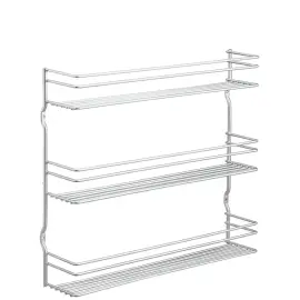 &Eacute;tag&egrave;re &agrave; &eacute;pices Pepito 3, 3 niveaux, argent - Metaltex photo du produit