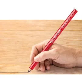 Crayon de charpentier, ovale, marron rouge - Staedtler photo du produit
