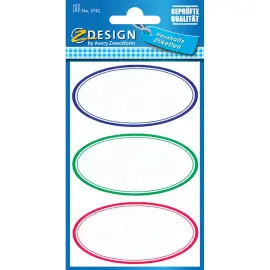 Etiquettes de m&eacute;nage 'cadre bleu' - Avery Zweckform photo du produit