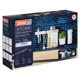 Kit combi L, 8 pi&egrave;ces, blanc - Tesa photo du produit