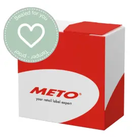 Etiquette autocollante 'Enjoy - Sealed for you' - Meto photo du produit