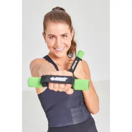 Halt&egrave;res Soft, set de 0,5 kg, noir/vert - Schildkr&ouml;t photo du produit