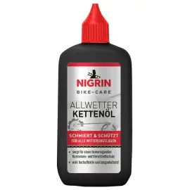 Huile pour cha&icirc;ne Bike-Care toutes saisons, 100 ml - Nigrin photo du produit