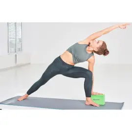 Bloc de yoga, 200 g, vert/gris - Schildkr&ouml;t photo du produit
