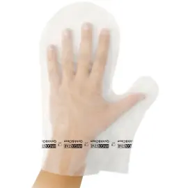 Gants hygi&eacute;niques moufles, en coex, transparent - Hygostar photo du produit