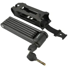 Cadenas pliable pour v&eacute;lo avec support - Fischer photo du produit