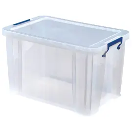 Bo&icirc;te de rangement ProStore, 26 litres, transparent - Fellowes photo du produit