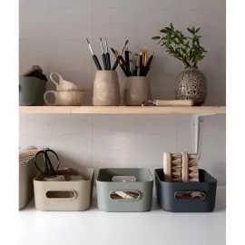 Bo&icirc;te de rangement Comfort S, vert mousse - Smartstore photo du produit