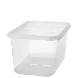 Bo&icirc;te de rangement BASIC XL, 60 L, transparent - Smartstore photo du produit