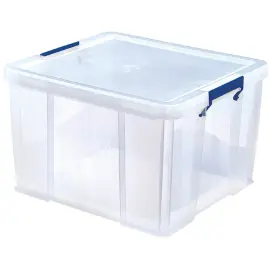 Bo&icirc;te de rangement ProStore, 48 litres, transparent - Fellowes photo du produit