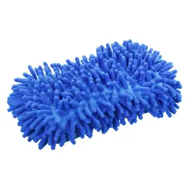 Eponge microfibre, 250 x 120 x 60 mm, bleu - Iwh photo du produit