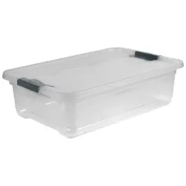 Bo&icirc;te de rangement 'cornelia', 33 L, transparent - Keeeper photo du produit